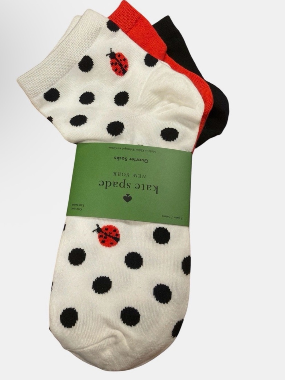 Kate Spade Low Cut 3 Ankle Socks